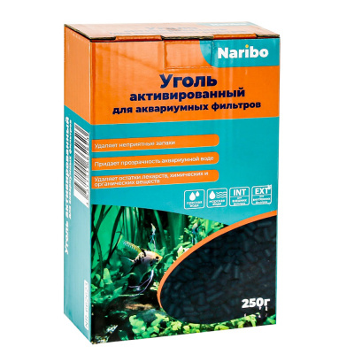 Naribo Уголь активированный 250г